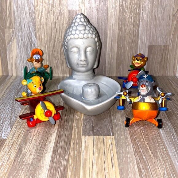 Disney figurines 80s 90s Tail spin die cast vintage display airplane display - Picture 6 of 12